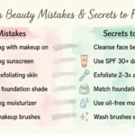 Common Beauty Mistakes Women Make and Secrets to Fix