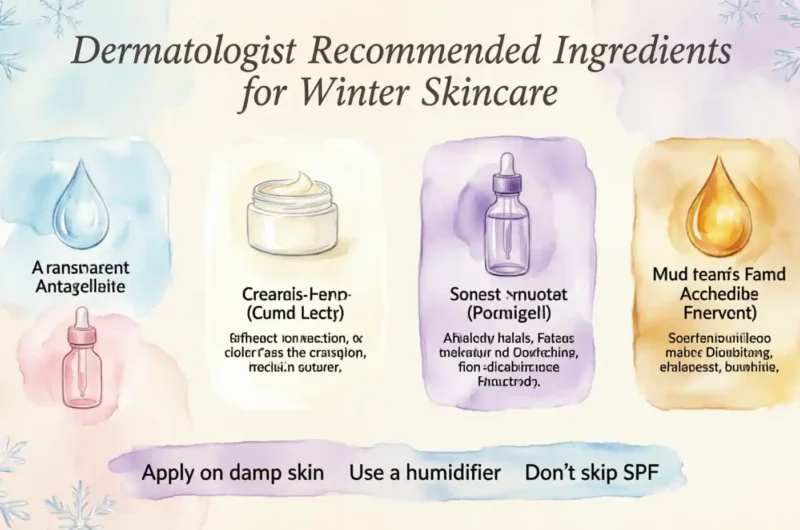Dermatologist Recommended Ingredients For Winter Skincare