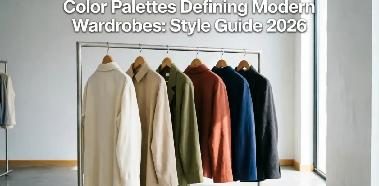 Color Palettes Defining Modern Wardrobes: Style Guide 2026