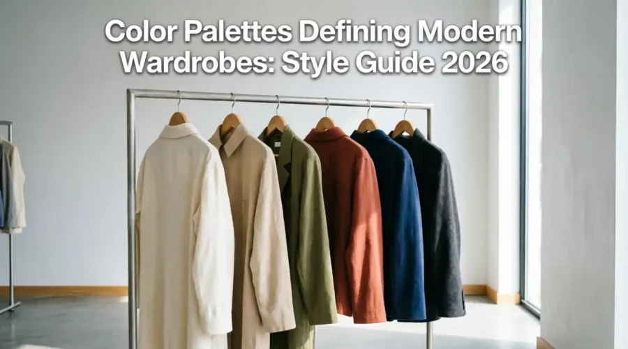 Color Palettes Defining Modern Wardrobes: Style Guide 2026