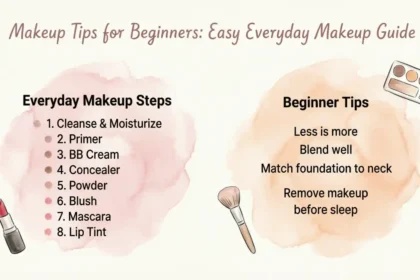 Makeup Tips for Beginners: Easy Everyday Makeup Guide