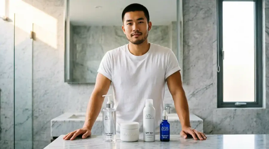 Simple Skincare Routine for Men: Easy Daily Guide