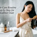 Hair Care Routine Step by Step for Healthier Hair