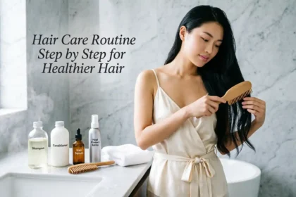 Hair Care Routine Step by Step for Healthier Hair