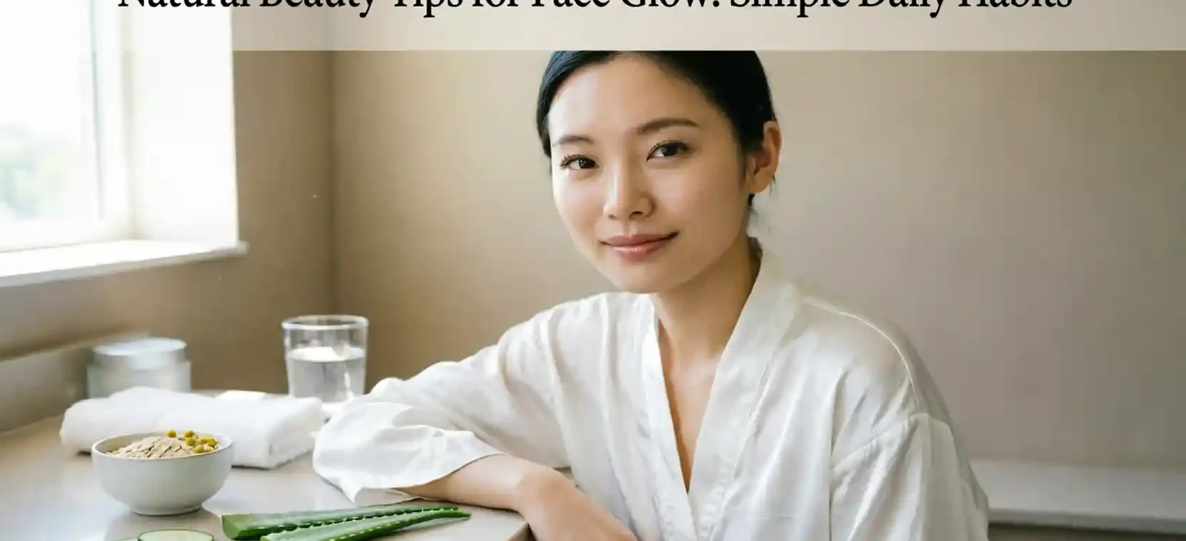 Natural Beauty Tips for Face Glow: Simple Daily Habits