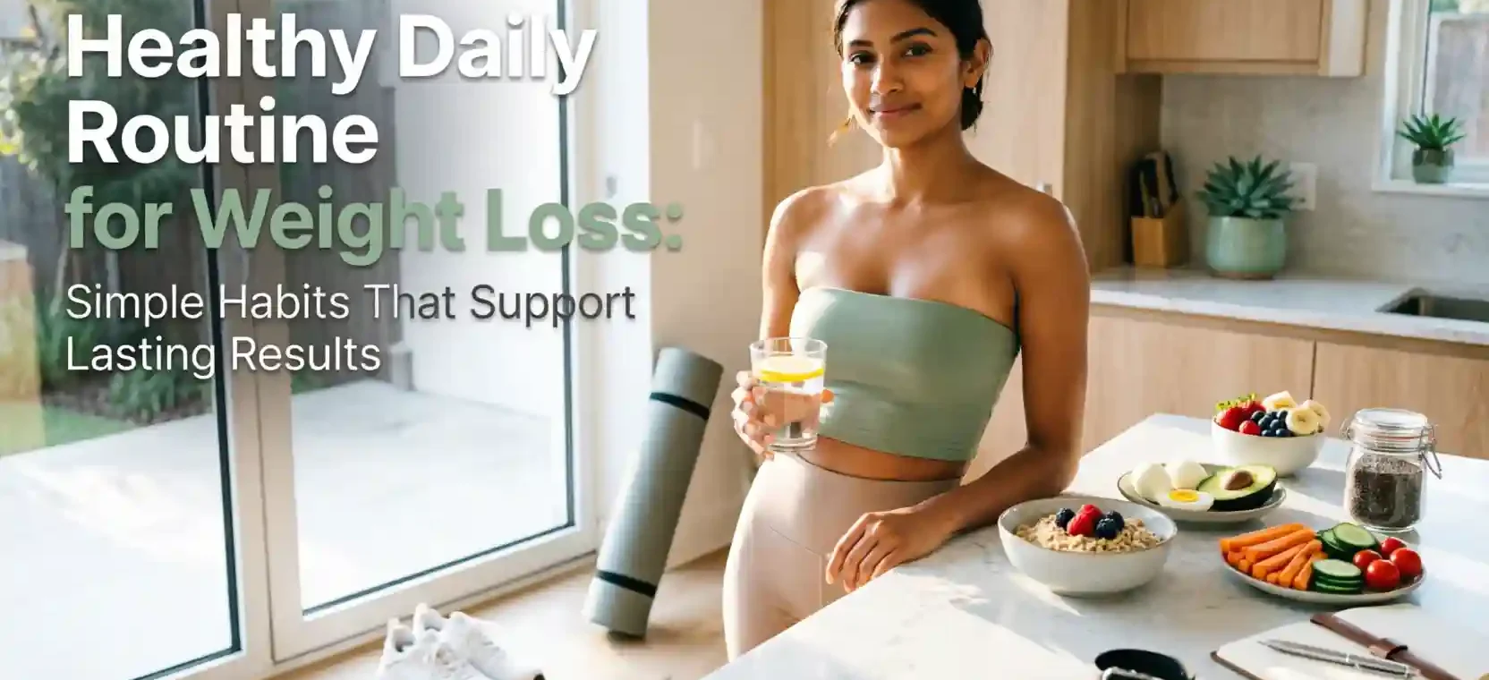 Healthy Daily Routine for Weight Loss: Simple Tips