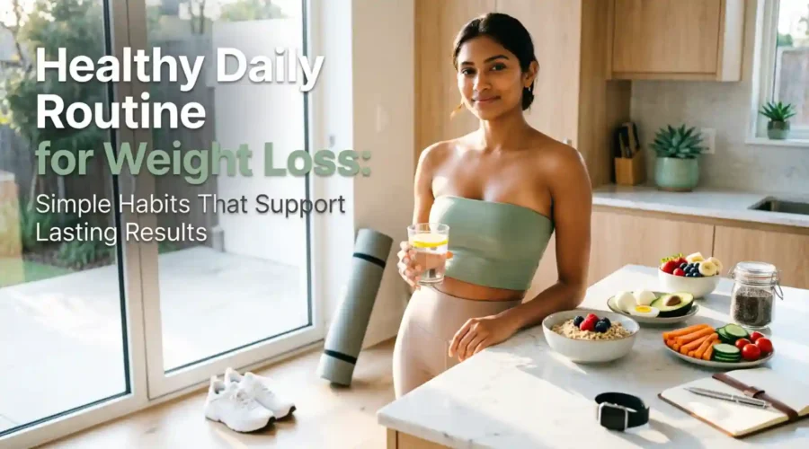 Healthy Daily Routine for Weight Loss: Simple Tips