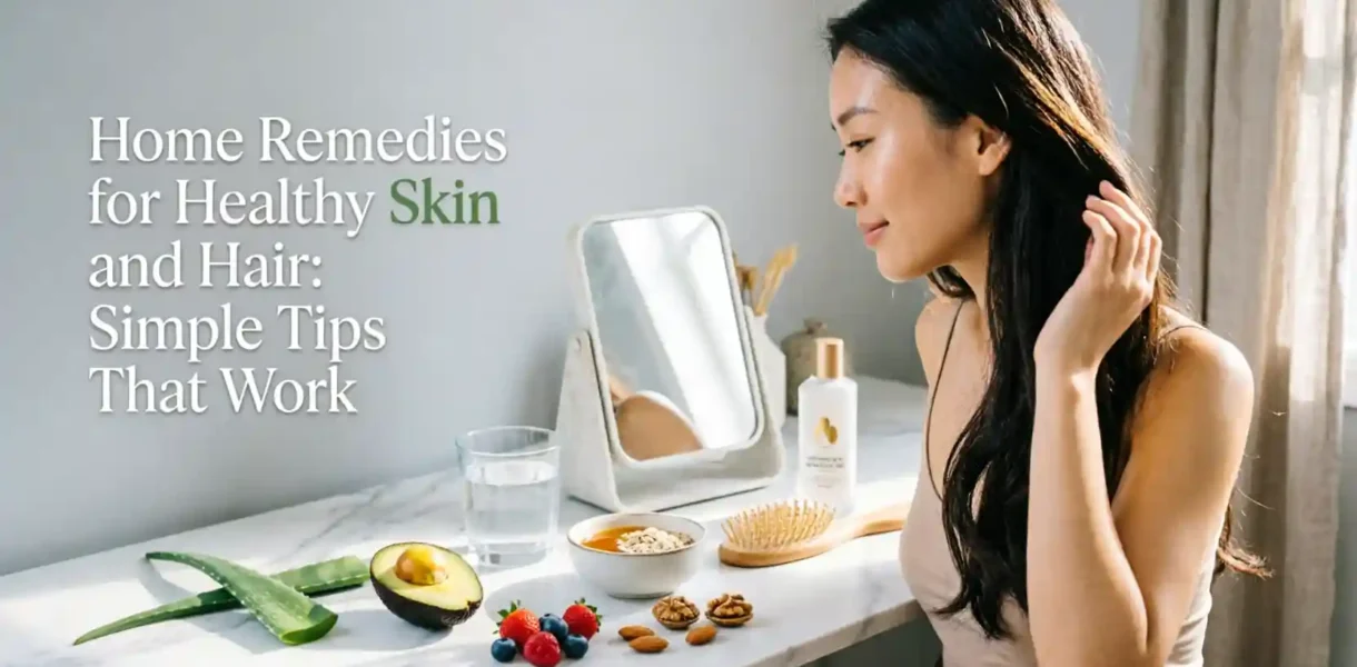 Home Remedies for Healthy Skin and Hair: Natural Guide