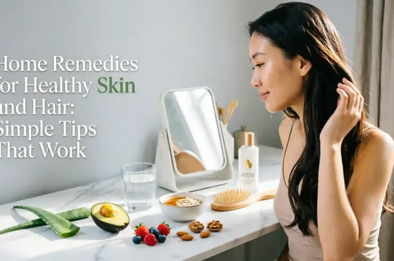 Home Remedies for Healthy Skin and Hair: Natural Guide