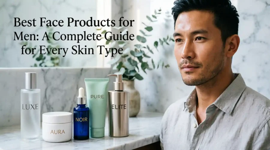 Best Face Products for Men: Simple Skincare Guide