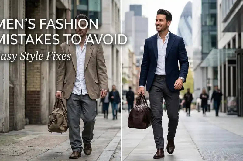 Men's Fashion Mistakes to Avoid: Easy Style Fixes