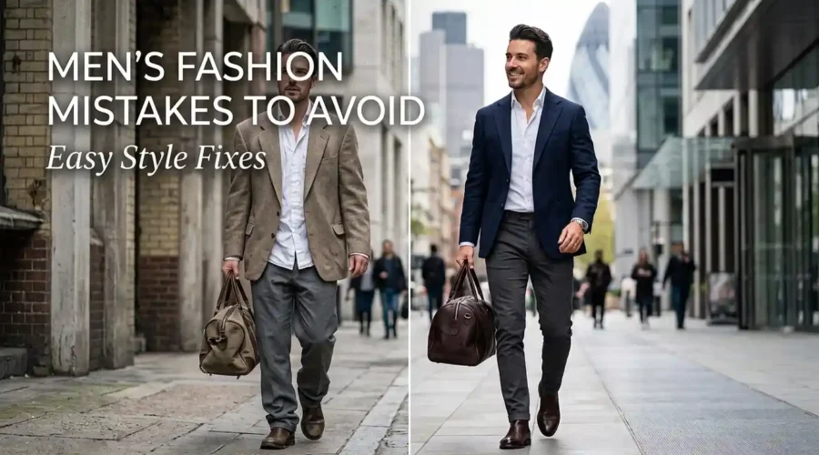 Men's Fashion Mistakes to Avoid: Easy Style Fixes