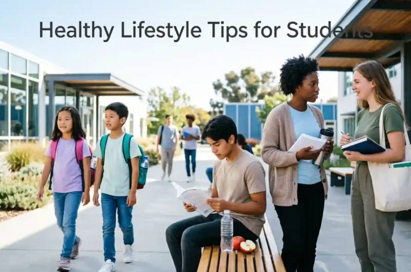 Healthy lifestyle tips for students
