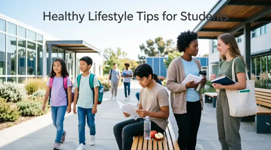 Healthy lifestyle tips for students