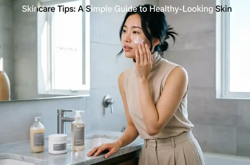 Skincare Tips: A Simple Guide to Healthy-Looking Skin