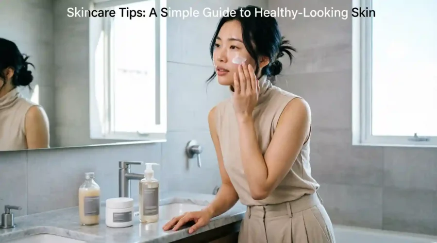Skincare Tips: A Simple Guide to Healthy-Looking Skin