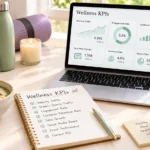 Wellness KPIs and website performance metrics