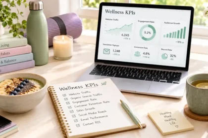 Wellness KPIs and website performance metrics